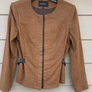 Lafayette 148 Loro Piana Sz 8 100% Cashmere Blazer Jacket